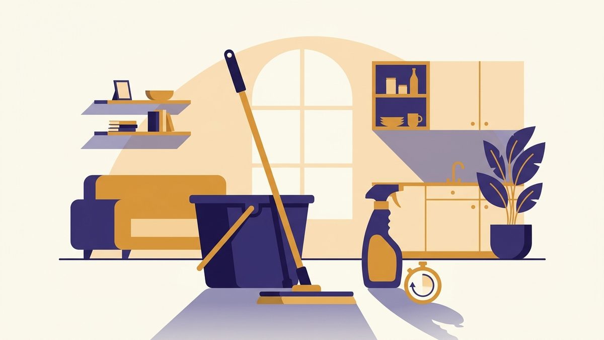 20-Minute Cleaning Timer: A Fast Home Reset